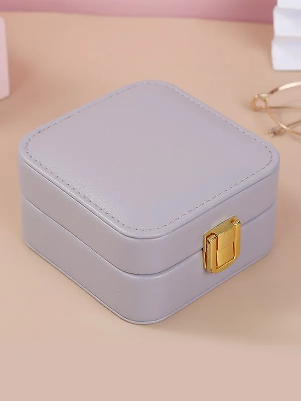 Aufbewahrungsbox für Schmuck aus PU-Leder