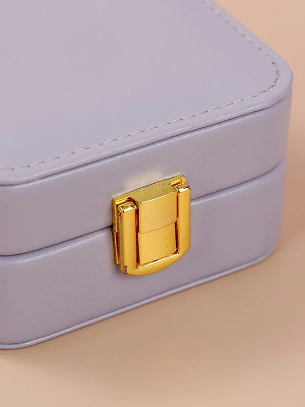 Aufbewahrungsbox für Schmuck aus PU-Leder