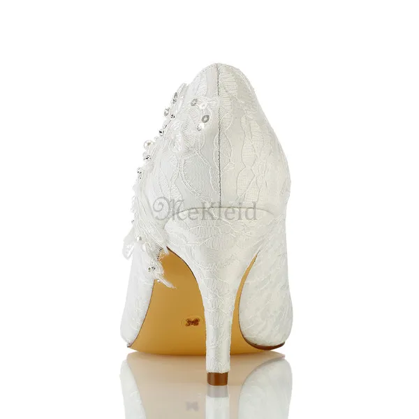 High Heels Romantisch Tatsächliche Absatzhöhe 3.15 Zoll Frühling Sommer Damenschuhe